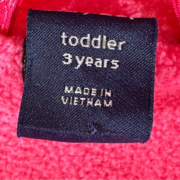 Gap Water Resistant Hooded Rain Jacket for Girls Pink Geometric Sz 3 Years - Picture 9 of 13